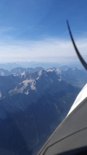 Bild eines Ultraleichtflugzeugs